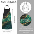 CIAIDU Art Colorful Mushroom Kitchen Bib Apron with 2 Pockets Size 28x33in by Deal US