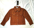 WULFUL Girl's Corduroy Button Down Jacket Brown Fall Outerwear Size 5-6Y by Deal US