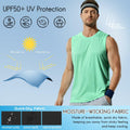 Haimont Sleeveless Workout Shirt UPF 50+ Quick Dry Orange Size XXL by Deal US