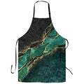 CIAIDU Art Colorful Mushroom Kitchen Bib Apron with 2 Pockets Size 28x33in by Deal US