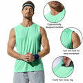Haimont Sleeveless Workout Shirt UPF 50+ Quick Dry Orange Size XXL by Deal US