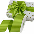 Simplegoal Double Face Olive Green Satin Ribbon 2in x 50yd Polyester by Deal US