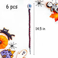 IRCOR Eyeball Twist Sticks Halloween Decorations Red+Black 6 Pack by Deal US