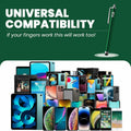 THE CASE DOCTOR TCD 10-Pack Green Stylus Pen Set Universal Capacitive by Deal US
