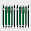 THE CASE DOCTOR TCD 10-Pack Green Stylus Pen Set Universal Capacitive by Deal US