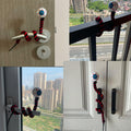 IRCOR Eyeball Twist Sticks Halloween Decorations Red+Black 6 Pack by Deal US
