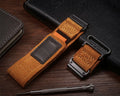 hemsut h Hoop and Loop Wide Watch Band Compatible Garmin Venu Brown/2 Size 45mm by Deal US