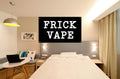 Vrogadso Black Frick Vape Banner Flag 3x5 Feet Orange Black 4 Grommets by Deal US