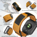 hemsut h Hoop and Loop Wide Watch Band Compatible Garmin Venu Brown/2 Size 45mm by Deal US