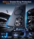 Temdan Magnetic Samsung Galaxy S25 Ultra Case 6.9" Black Shockproof by Deal US