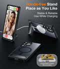 Temdan Magnetic Samsung Galaxy S25 Ultra Case 6.9" Black Shockproof by Deal US