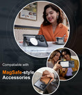 Temdan Magnetic Samsung Galaxy S25 Ultra Case 6.9" Black Shockproof by Deal US