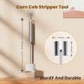 Freebala Stainless Steel Corn Peeler Long Handle Kitchen Tool by Deal US