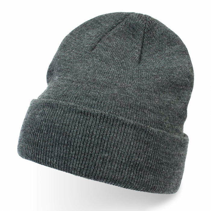 Zion Praiser 2PCS Family Beanie Hat Winter Knitted Warm Dark Gray by Deal US