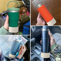 FoGooxr Silicone Tumbler Boot Water Bottle Bottom Protector Blue by Deal US