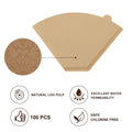 BRIKINTE Disposable Coffee Filters for Ninja DualBrew #4 Cone 200 Pcs by Deal US