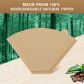 BRIKINTE Disposable Coffee Filters for Ninja DualBrew #4 Cone 200 Pcs by Deal US