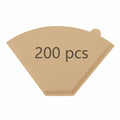 BRIKINTE Disposable Coffee Filters for Ninja DualBrew #4 Cone 200 Pcs by Deal US