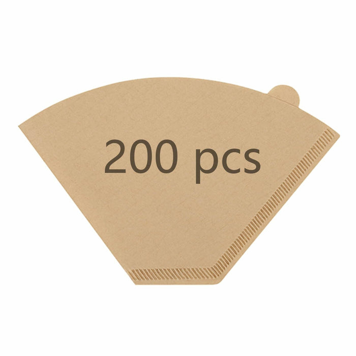 BRIKINTE Disposable Coffee Filters for Ninja DualBrew #4 Cone 200 Pcs by Deal US