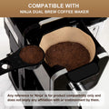 BRIKINTE Disposable Coffee Filters for Ninja DualBrew #4 Cone 200 Pcs by Deal US
