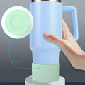 FoGooxr Silicone Tumbler Boot Water Bottle Bottom Protector Blue by Deal US