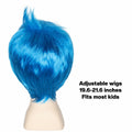 OPEN BOX M MISS U HAIR Short Straight Pixie-cut Wig Kids Vibrant Blue by Deal US