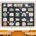 Weekgrat 65 Pc Affirmation Station Motivational Bulletin Board Set Groovy Style by Deal US