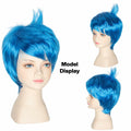 OPEN BOX M MISS U HAIR Short Straight Pixie-cut Wig Kids Vibrant Blue by Deal US