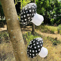 Lotus Mann 3PCS Large Navy Blue Mushroom Paper Lanterns Rustic Birthday Decor by Deal US