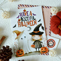 BlinkWishes Halloween Owl Greeting Card Spooky Funny Boo Poo Halloween 05 by Deal US