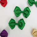 ZOLYCO 3 Inch Glitter Green Hair Bows Clips Alligator Hairpin 2 Count by Deal US