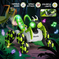Terucle 8WD Bionic Mantis RC Drift Car 2.4GHz LED Lights Music Spray Green by Deal US