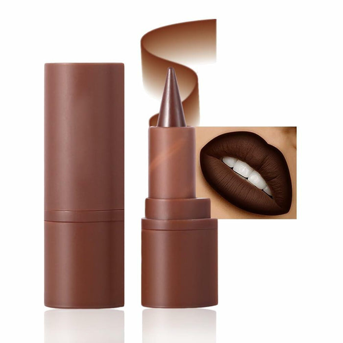 AMY'S DIARY Matte Lip Crayon White 8# 1 pc Longwear Smudge Waterproof by Deal US