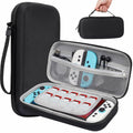 TIGOJH Switch 2 Carry Case with 10 Game Slots & Accessory Pocket Black by Deal US