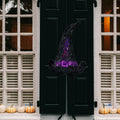 MAGICLULU Witch Hat Metal Wire Wreath Frame Black 34x32cm 2pcs by Deal US