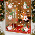 XISHIUYIS 396Pcs Christmas Window Decorations Removable Clings White by Deal US