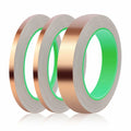 Oubaka 3 Pack Double-Sided Copper Foil Tape 1/4",1/4",1" EMI Shielding by Deal US