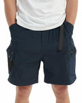 MONTFLIX Men's Hiking Cargo Shorts Lightweight Quick Dry Multi Pocket Navy M by Deal US