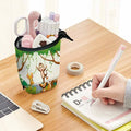 Swono Animal Pencil Case Jungle Monkey Tiger Giraffe Lion Elephant Colorful by Deal US