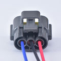 DECKBU 3 Pin Female Ignition Coil TPS Waterproof Connector 6098-0141 by Deal US