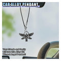 LAINLOY Guardian Angel Car Pendant Metal Six-Winged Rear View Mirror Charm Gold by Deal US