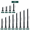 Fayeploo 5/16x2 Black Hex Head Lag Screws 304 Stainless Steel 10 pcs by Deal US