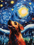 SUMELAY Dog Paint by Numbers Kit for Adults DIY Art 16x20 inch by Deal US