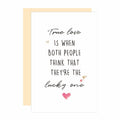 Ure Tenk True Love Anniversary Card Cute Valentines Day Card White by Deal US