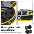 SAPHUE 4PCS Speed Control Knobs Electric Guitar Tone Volume Black by Deal US
