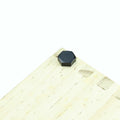 Fayeploo 5/16x2 Black Hex Head Lag Screws 304 Stainless Steel 10 pcs by Deal US