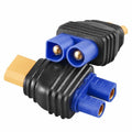 Laisomeke EC3 Male to XT30 Female Mould Adapter LiPO Battery 2 Pack by Deal US