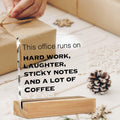 GTGIC Funny Office Desk Sign Acrylic Polychrome 4x4 Inches 44 Count by Deal US