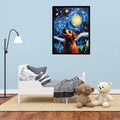 SUMELAY Dog Paint by Numbers Kit for Adults DIY Art 16x20 inch by Deal US
