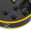 SAPHUE 4PCS Speed Control Knobs Electric Guitar Tone Volume Black by Deal US